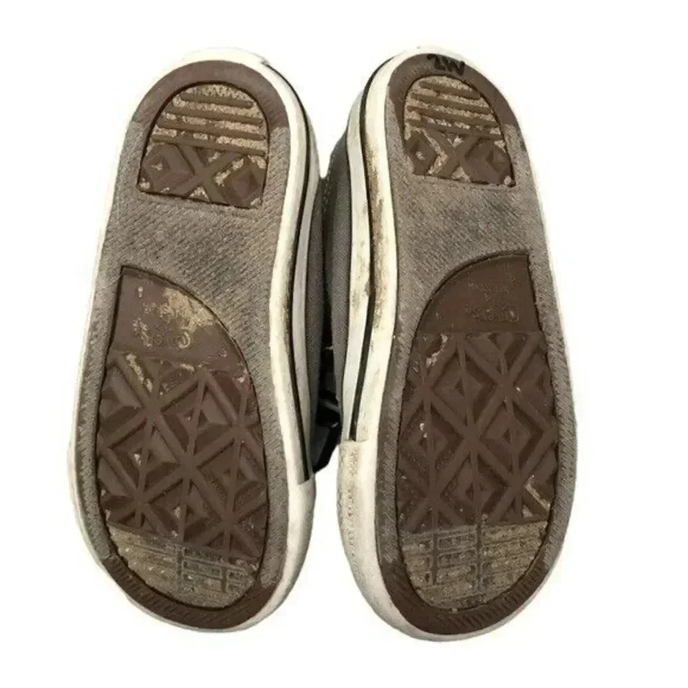 Converse All Star Gray Low Top Sneakers 8
